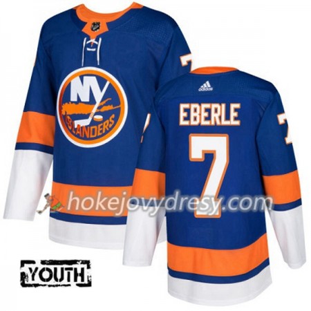 Dětské Hokejový Dres New York Islanders Jordan Eberle 7 Adidas 2017-2018 Modrá Authentic